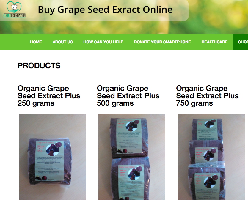 grape seed extract price